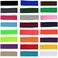 Kenz Laurenz Soft and Stretchy Elastic Cotton Headbands Pack of 12 Navy