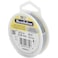 Beadalon 19Strand Bead Stringing Wire 0012Inch Satin Silver 30Feet