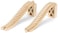 Wooden Train Track  Bridge Track wSupports  Made in USA