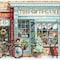 Dimensions Gold Collection Counted Cross Stitch Kit Toy Shoppe Christmas Cross Stitch 18 Count White Aida 6 x 6