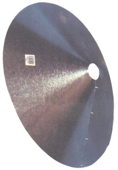 American Hunter Traditional Durable Galvanized Metal Versatile Adjustable Feeder Funnel Fits Most 30 35  55 Gallon Barrels