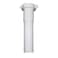 LASCO 034345 White Plastic Tubular 114Inch by 12Inch Slip Joint Extension with Nut and Washer