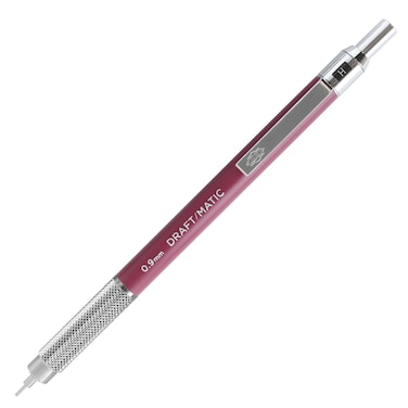 ALVIN DM09 DraftMatic Mechanical Pencil 09mm Stainless Steel Drawing and Design Tool for Students and Professionals Great for Drafting Architecture Engineering and Art