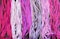 New ThreadNanny 6 Spools of 100 Pure Silk Ribbons  PurpleViolet Tones  60 MTS x 4mm