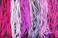New ThreadNanny 6 Spools of 100 Pure Silk Ribbons  PurpleViolet Tones  60 MTS x 4mm