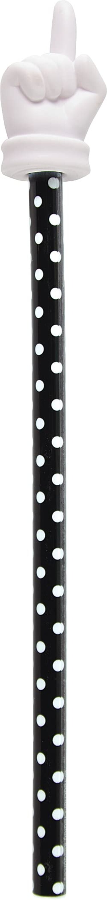 Teacher Created Resources Black Polka Dots Hand Pointer 20678