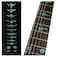 Jockomo Tailored Leaf Avalon MIX Guitar Inlay Sticker