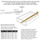 Hickory Hardware Bottom Centered Drawer Mount Not Compatible with Side Mount Drawers Heavy Duty Center Drawer Slide for Cabinet  Dresser Drawers Easy Open  Soft Close Glide Track 14 Inch