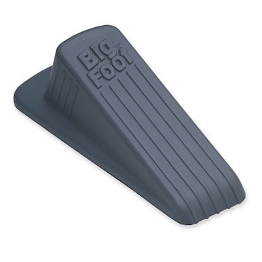 Master Caster Big Foot Doorstop 475 x 2 x 125 Inches Gray 1Pack 00941
