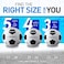 Franklin Sports Soccer Balls  Size 3 F100  Youth Soccer Ball WhiteBlack