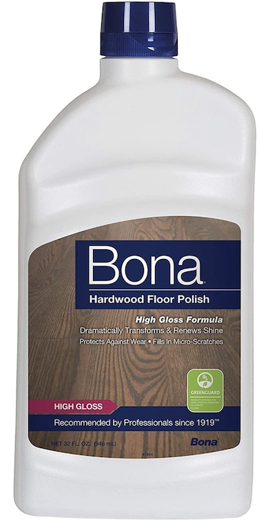 Bona Hardwood Floor Polish  High Gloss 36 oz Packaging may vary
