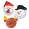 Grriggles Snowball Gang Dog Toys 5 Santa