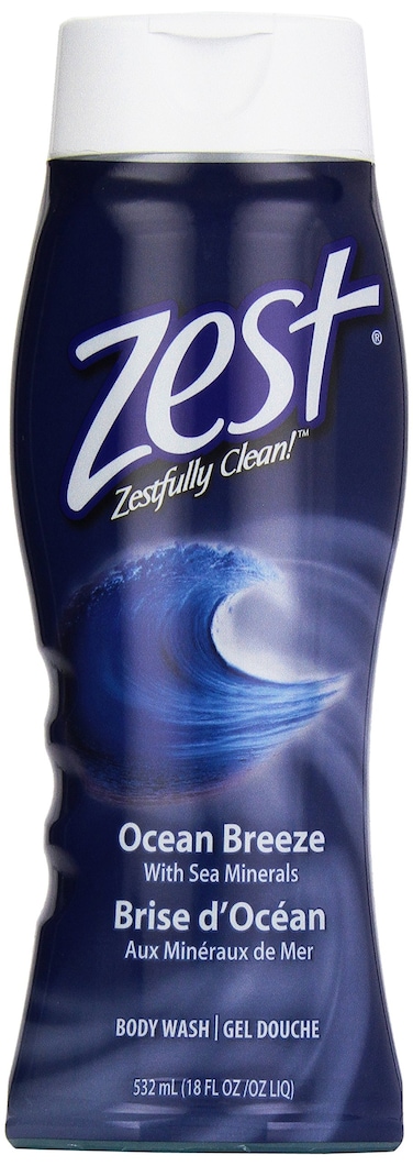 Zest Moisturizing Body Wash Ocean Energy 18 oz