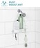 Zenna Home Zenna HomeOver The Shower 2 ShelvesWhite OverTheShowerhead Caddy 1 Shelf and Soap Dish White