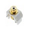 Legrand  OnQ WP3461WH Keystone RCA to FConnector White