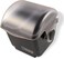 San Jamar Mini Dome Condiment Holder Chillable with Dome Lid for Kitchen Bar And Restaurants Plastic 1 Quart Black