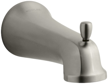 Kohler K10589BN Wall Mount PullUp Diverter Bathtub Spout Nickel