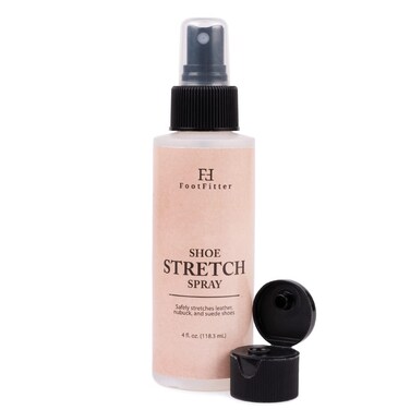 FootFitter Professional Shoe  Boot Stretch Spray  Stretching Spray for Leather Suede  Nubuck Footwear  MADE IN USA 4 fl oz