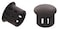 The Hillman Group 58133 916Inch Black Nylon Hole Plug 15Pack