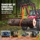 VEVOR Log Skidding Tongs 18 inch 2 Claw Log Lifting Tongs Heavy Duty Rotating Steel Lumber Skidding Tongs 772 lbs350 kg Loading Capacity Log Lifting Handling Dragging  Carrying Tool