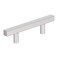Amerock 10BX3717526  Polished Chrome Cabinet Pull  3 inch 76mm CentertoCenter  10 Pack  Bar Pulls Square  Furniture Hardware
