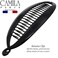 Camila Paris NV135 French Large Flexible Banana Clips for Thick Hair Ponytail Holder and Styling Made in France