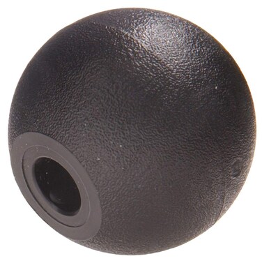 The Hillman Group 55437 Universal Ball KnobFits 516 38 M8 M10Black 3 Count  Pack of 1