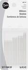 Dritz 56M39 Milliners Hand Needles Size 39 Nickel 16Count