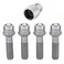MCGARD 28017 Chrome Bolt Style Radius Seat Locks M14 x 15 Thread Size  Set of 4