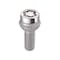 MCGARD 28017 Chrome Bolt Style Radius Seat Locks M14 x 15 Thread Size  Set of 4