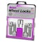 MCGARD 28017 Chrome Bolt Style Radius Seat Locks M14 x 15 Thread Size  Set of 4