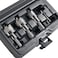 Klein Tools 31872 Heavy Duty Hole Saw Kit Includes Carbide Hole Cutters and Pilot Bit in RustProof Molded Plastic Case 4Piece
