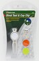 JEF World of Golf JR153 Metal Divot Golf Tool and Cap Clip with 3 Ball Markers