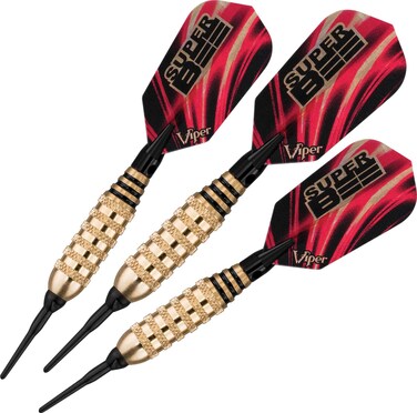 Viper by GLD Products Super Bee Soft Tip Darts Brass 16 Grams
