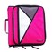 Caseit The Universal Zipper Binder  2 Inch ORings  Padded Pocket That Holds up to 13 Inch LaptopTablet  Multiple Pockets  400 Page Capacity  Comes with Shoulder Strap  Magenta LT007