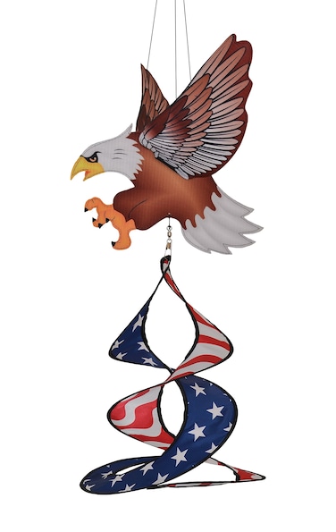 In the Breeze 4870 4870Patriot Patriot Eagle Theme Duet13 W x 28 H x 10 D