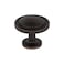 Amerock 10BX37025ORB  Oil Rubbed Bronze Cabinet Knob  1316 inch 30mm Diameter  10 Pack  Loop  Furniture Hardware