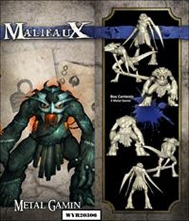 Wyrd Miniatures Malifaux Arcanists Metal Gamin Model Kit 3 Pack