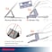 Officemate EZ Binder Clips Large Size 12Box Gray 99200