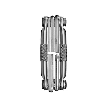 Crankbrothers Multi Tool M 5 Bike Tool  MTB MultiTool Nickel  5 bicycle tools 5 in 1 tool ergonomic and lightweight
