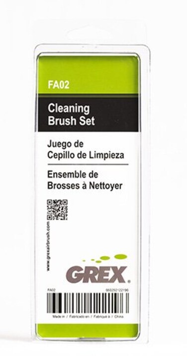 Grex Airbrush FA02 Cleaning Brush Set