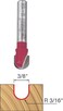 Freud 18106 316 Radius Round Nose Bit with 14 Shank