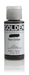 Golden Fluid Acrylic Paint 1 OunceRaw Umber