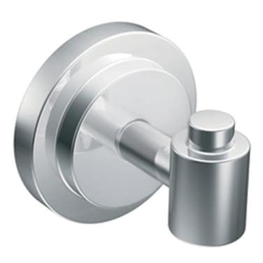 Moen DN0703BN Iso Single Modern Robe Hook Brushed Nickel