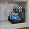 Under Sink Organizer and Storage for Kitchen Bathroom Cabinet  2 Tier Slide Out Sink Shelf Cabinet Drawer  Store Large Items  No Drilling Rustproof Carbon Steel Shelf  Black  1 Pack