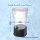 Carlisle FoodService Products Round Beverage Dispenser Drink Dispenser with Spigot and Base for Catering Plastic 5 Gallons Black