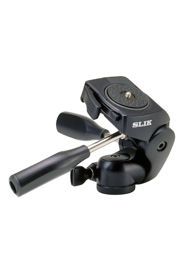 SLIK 700DX Pro 3Way PanTilt Head with Quick Release Black 615700