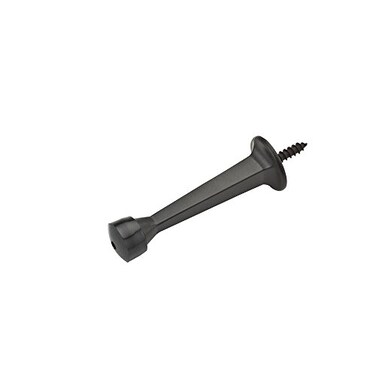 National Hardware N331355 V243 Rigid Door Stop in Oil Rubbed Bronze3 Inch  OilRubbed Bronze