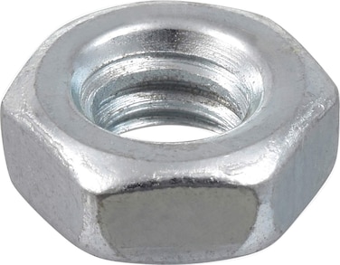 Hillman 140015 Hex Machine Screw Nut 6Inch by 32Inch 100Pack  Zinc