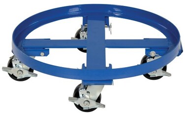 Vestil DRUMHD Heavy Duty Drum Dolly 2000 lbs Capacity  blue